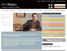 Tablet Screenshot of blumshapiro.com